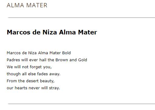 Mdn Alma Mater